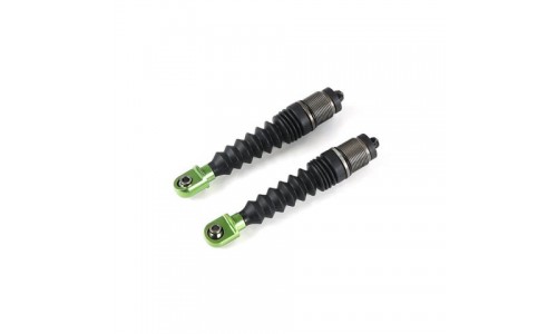 Shock Shaft (8mm) Set w/Alloy ball ends 2Pcs - FRONT GREEN | Rovan Sports